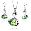 Crystal Love Swan Jewelry Set