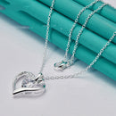 Love Diamond Pendant Jewelry Necklace